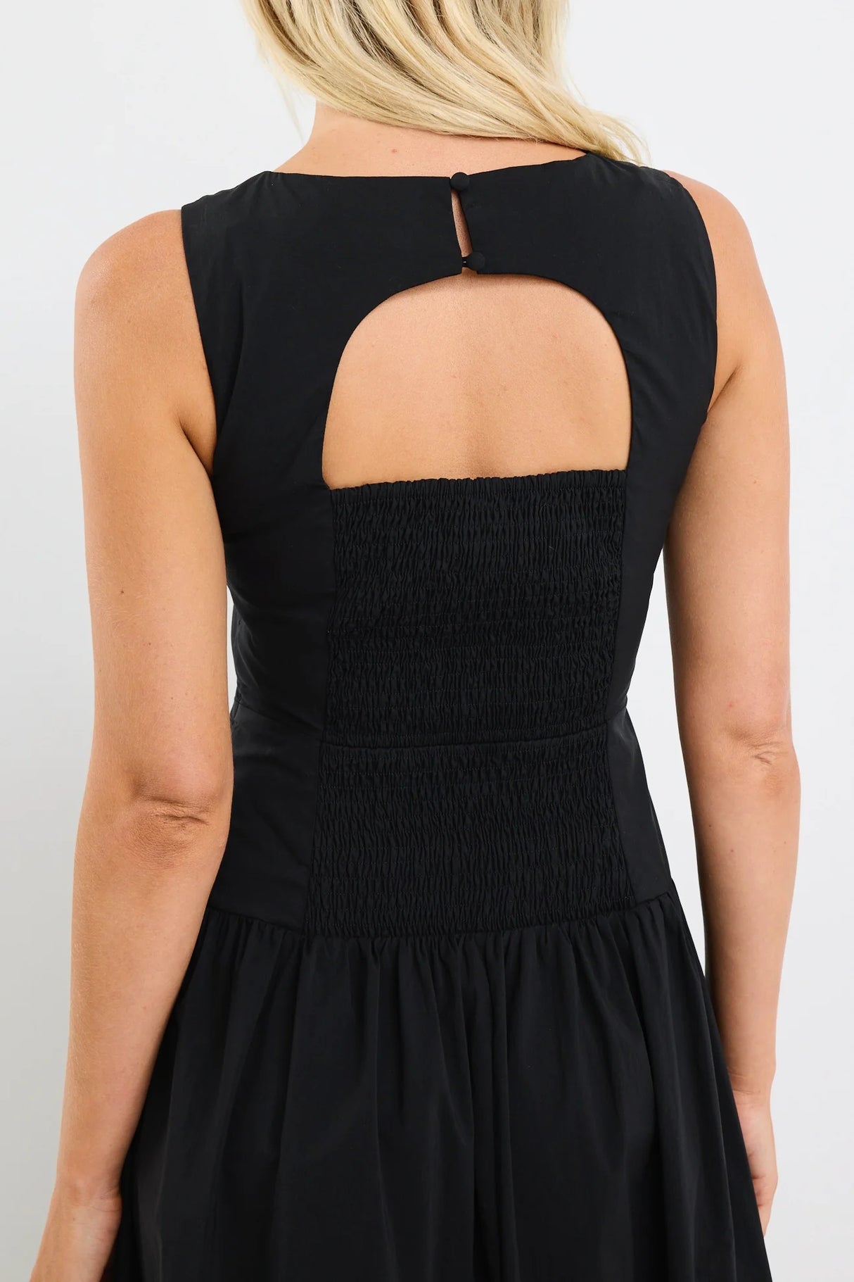 Flo & Frankie Ladies Results Linen Blend Structured Maxi Dress