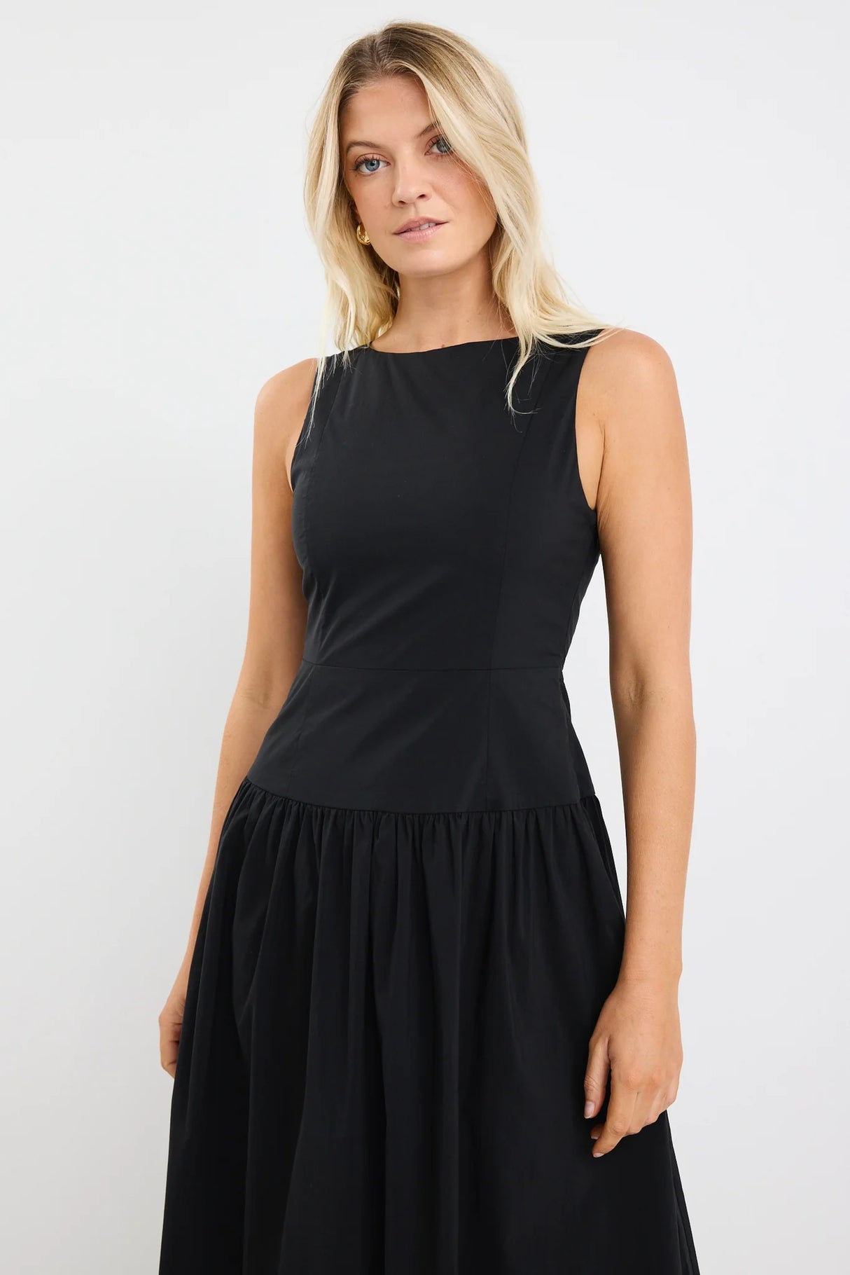 Flo & Frankie Ladies Results Linen Blend Structured Maxi Dress