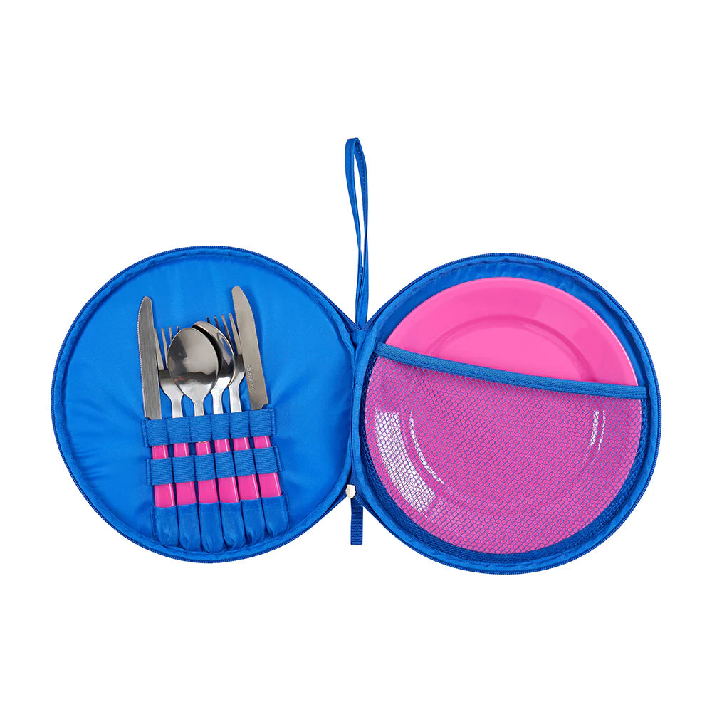 Annabel Trends Picnic Round Plate Set