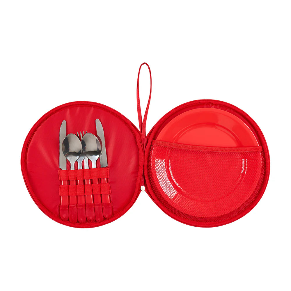 Annabel Trends Picnic Round Plate Set