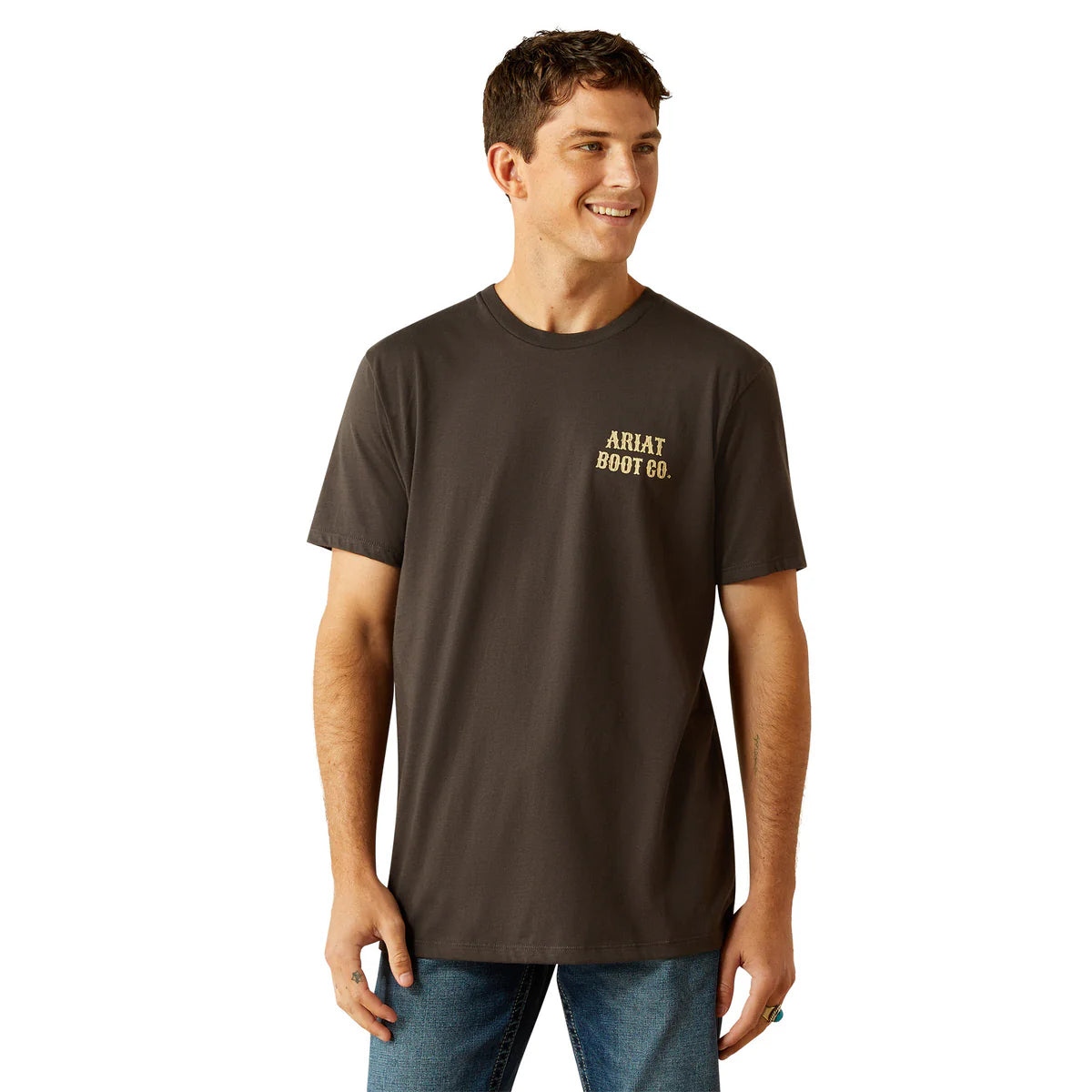 Ariat Men's Cowboy Cocky T-Shirt - Vintage Black