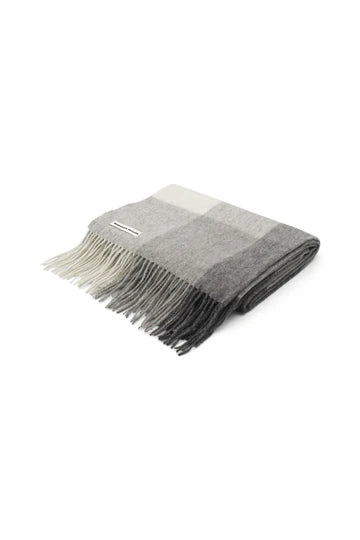 Morgan & Taylor - Violeta Wool Check Scarf