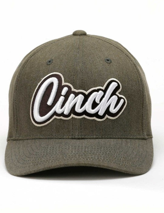 Cinch Men's Flexfit Cap - Olive MCC0627787