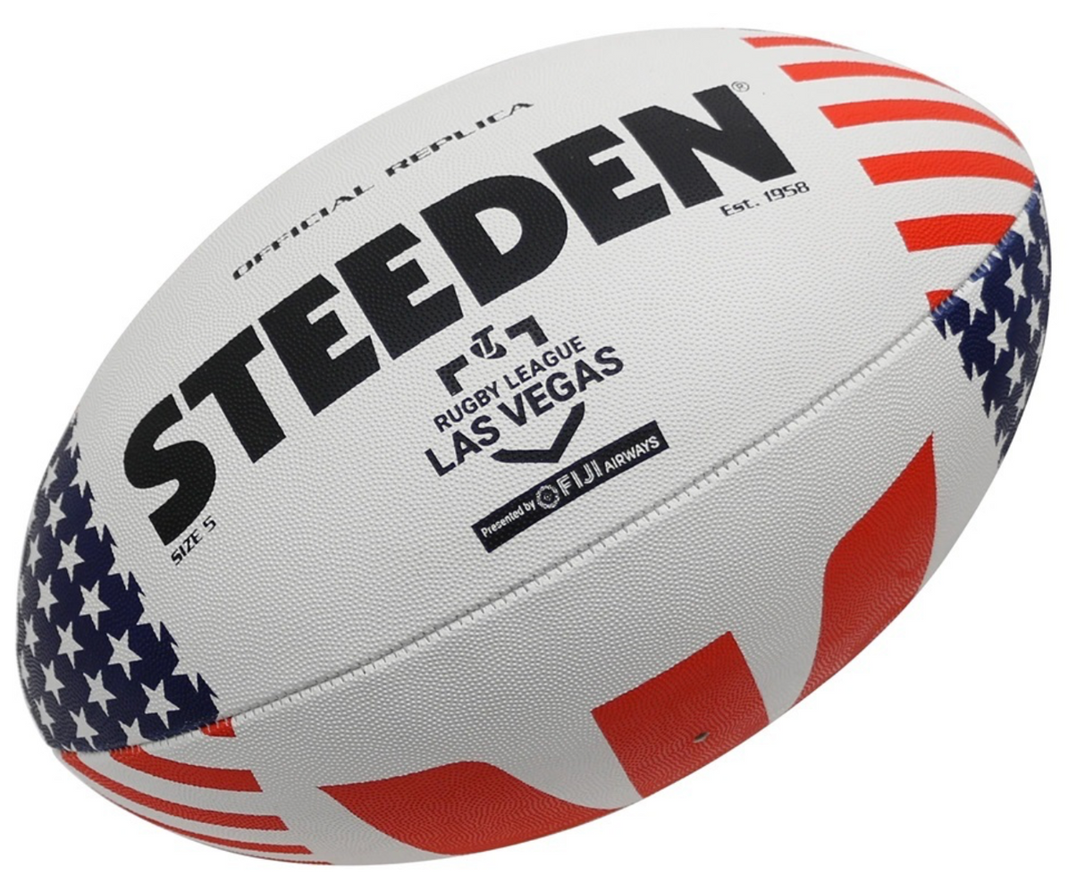 Steeden NRL in Las Vegas Supporter ball 11 inch