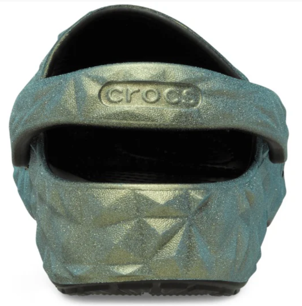 Crocs Classic Iridescent Geometric Clog Black