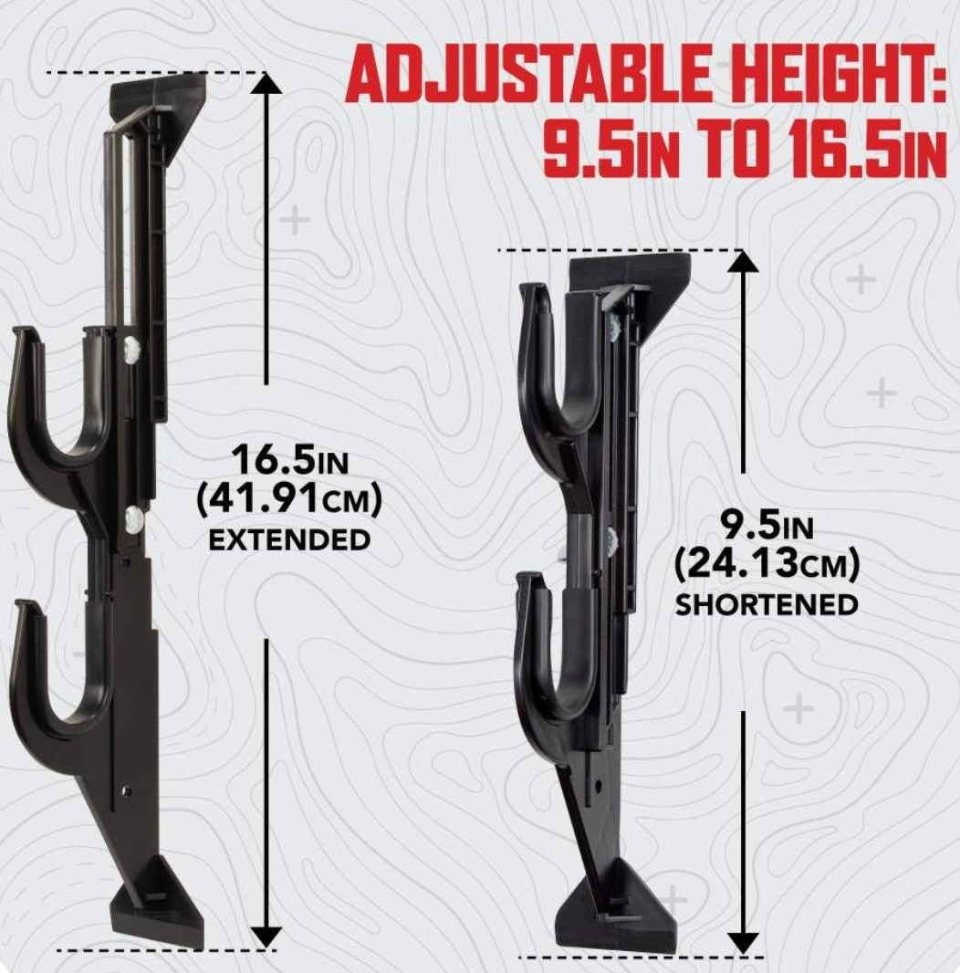 Allen Rear Window Gun Rack Adjustable