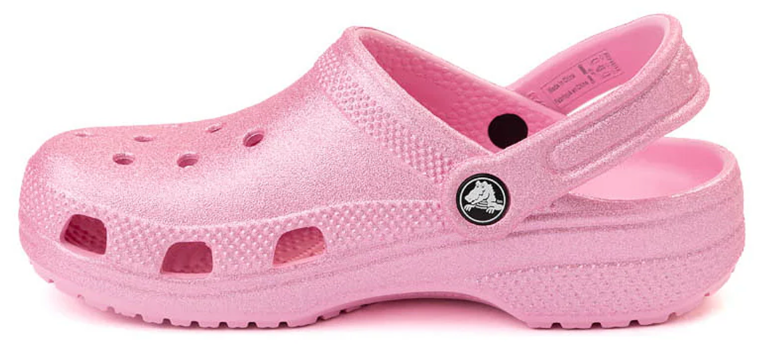 Crocs Classic Toddler Clog Glitter
