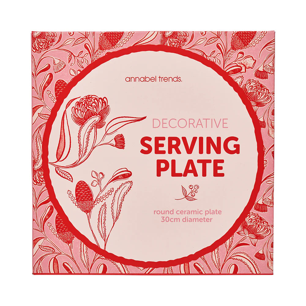 Annabel Trends Serving Platters - Round Ceramic Plates