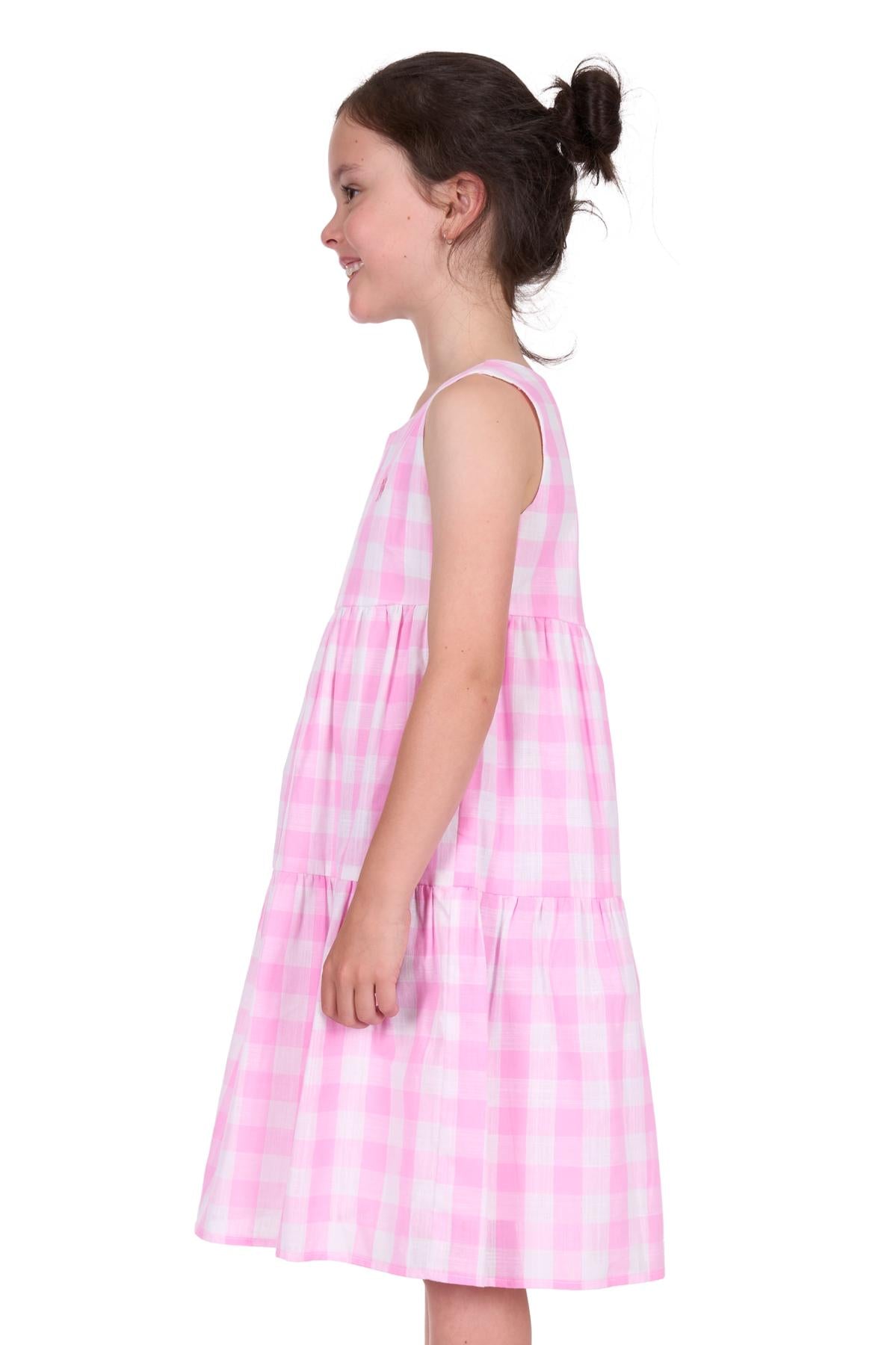 Thomas Cook Girls Amity Dress - Pink/White
