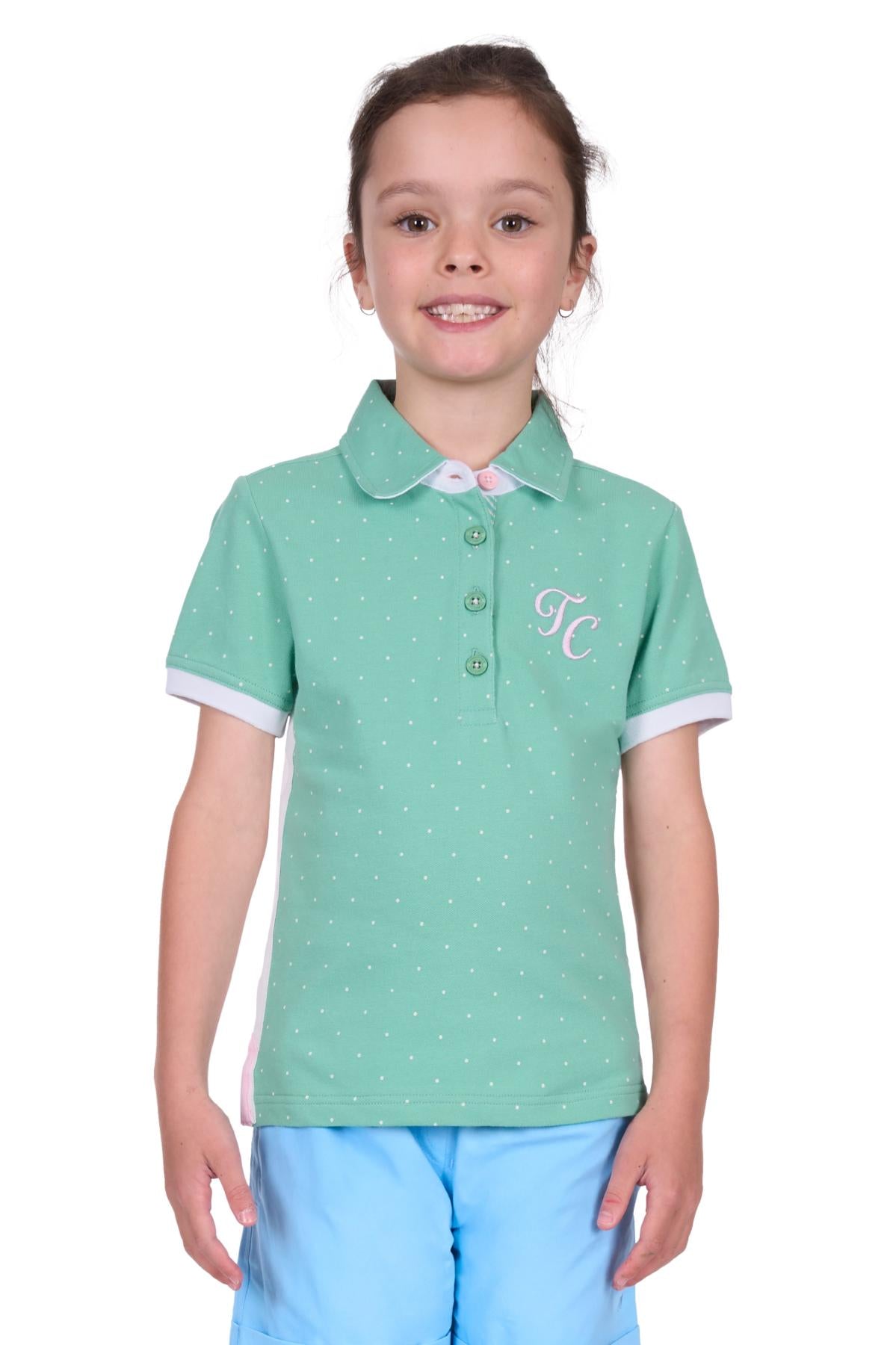 Thomas Cook Girls Stacie Polo - Mint