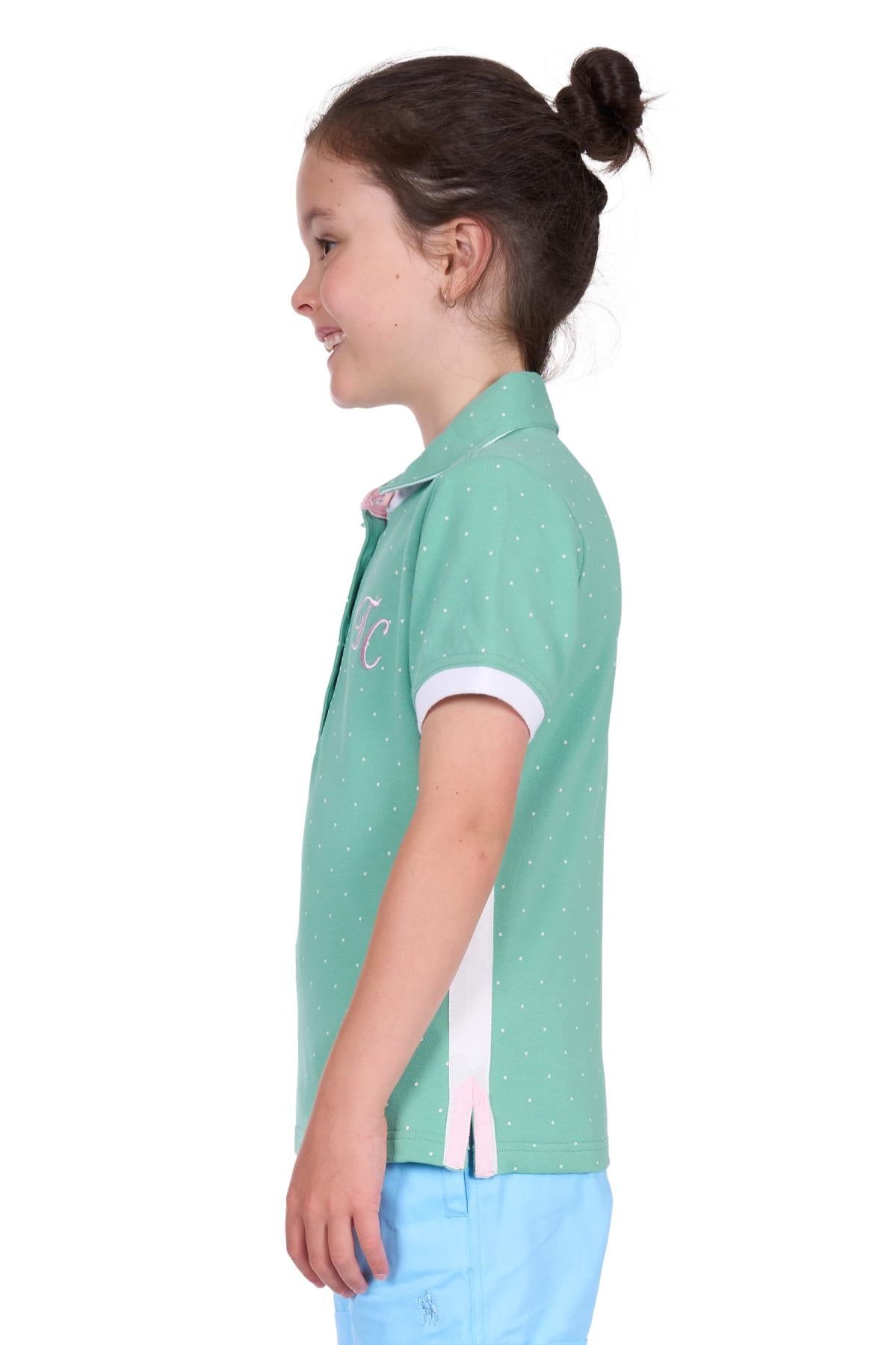 Thomas Cook Girls Stacie Polo - Mint