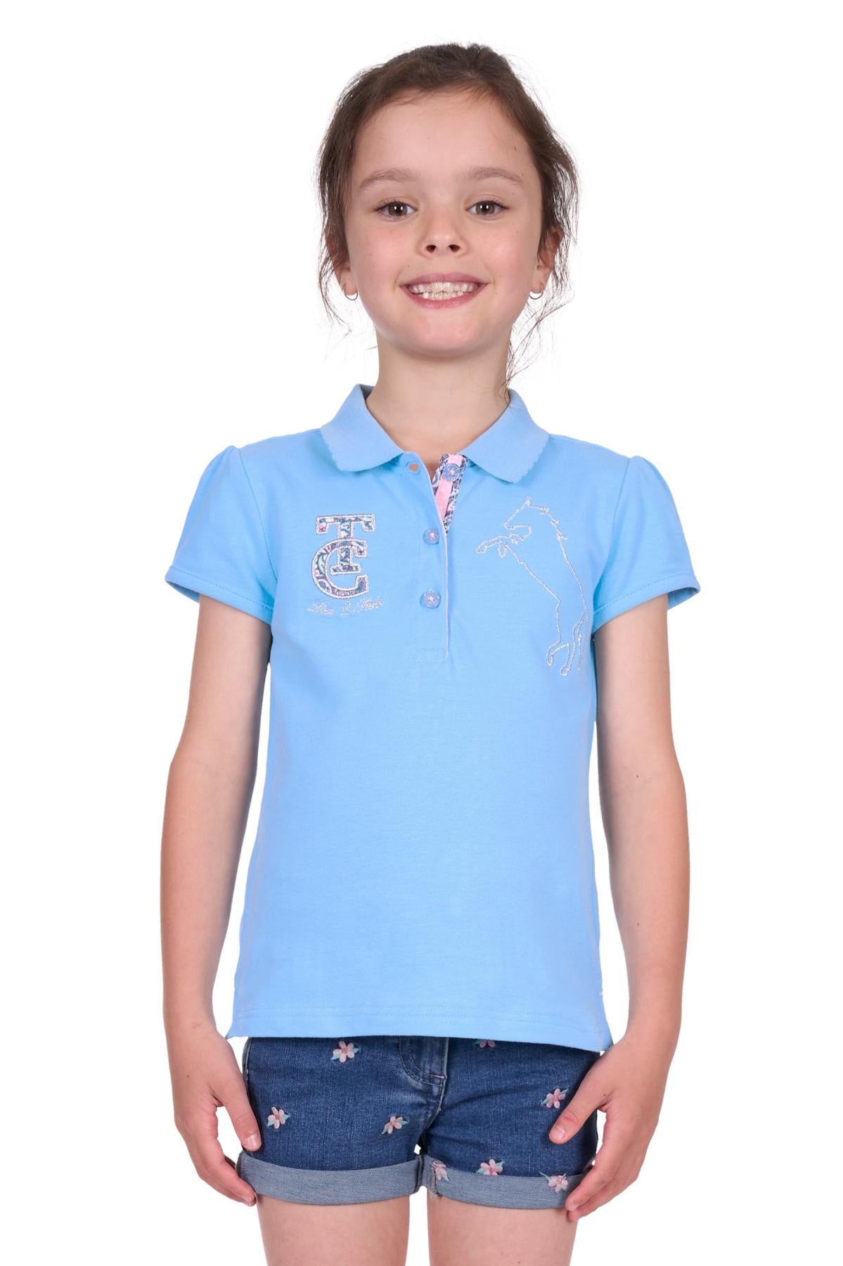 Thomas Cook Girls Daisy Polo - Blue