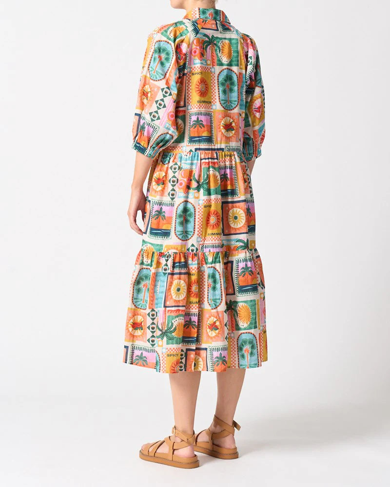 Walnut Ladies Tuscany Dress - Spicy Summer