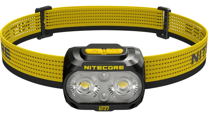 Nitecore UT27 2024 Ultra-Light Dual-Beam Headlamp – Yellow
