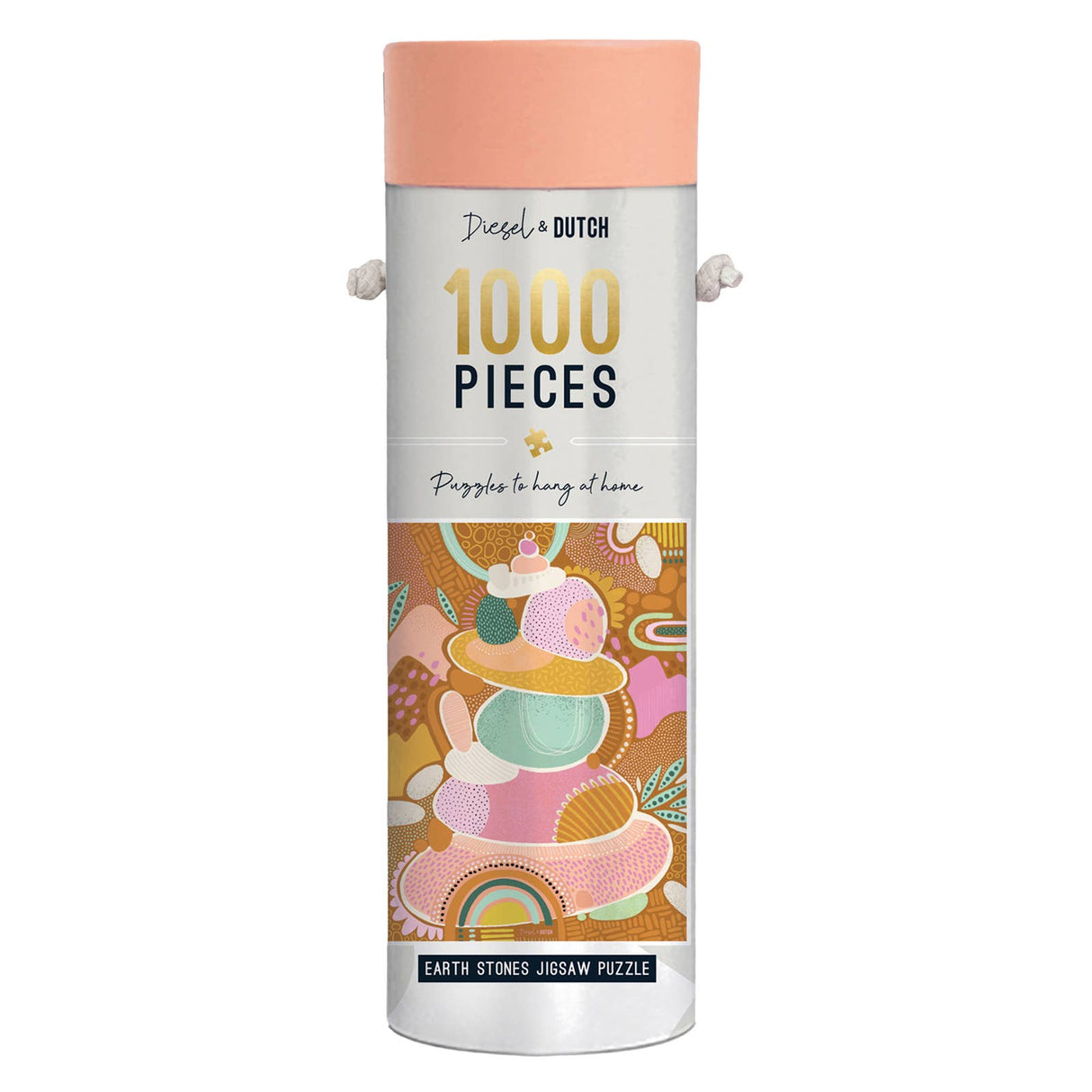 Diesel & Dutch Earth Stones 1000pc Wall Puzzle