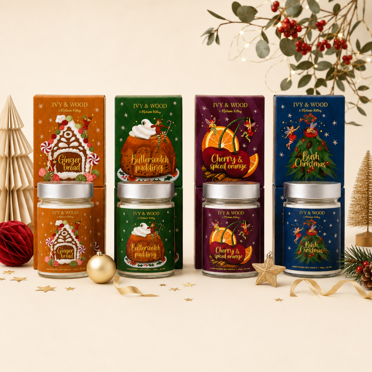 Ivy & Wood - Christmas Candle