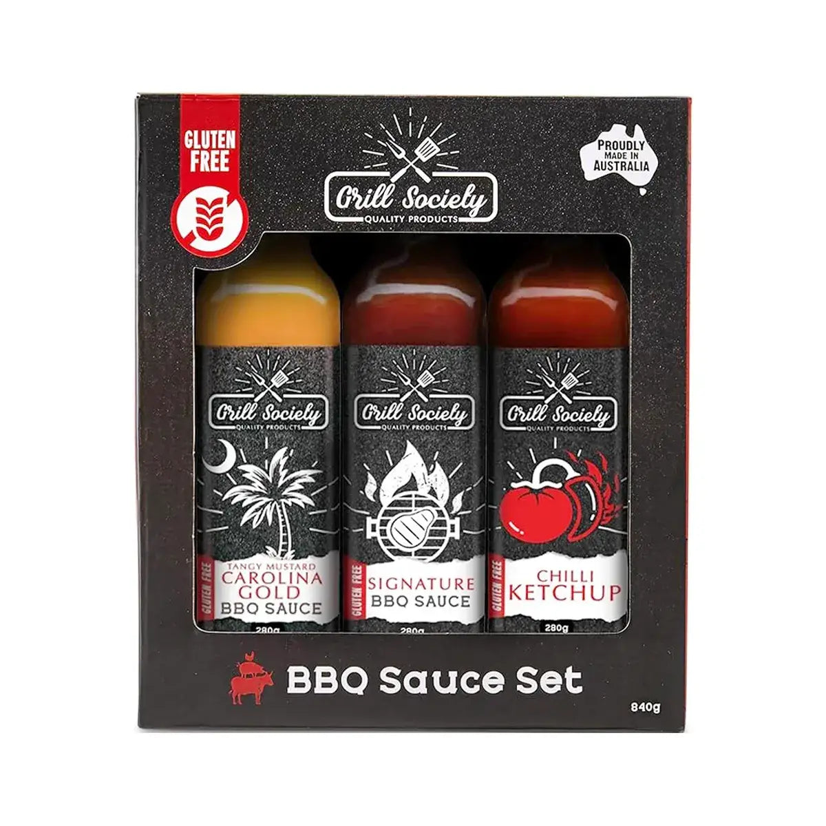Grill Society - Grill Society BBQ Sauce Set
