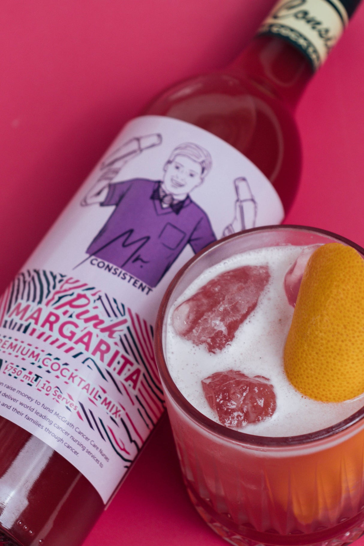 Mr Consistent - Pink Margarita Mixer 750 ml