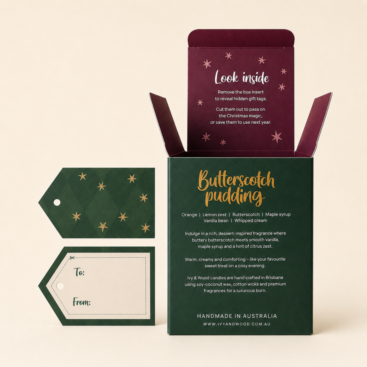 Ivy & Wood - Christmas Candle