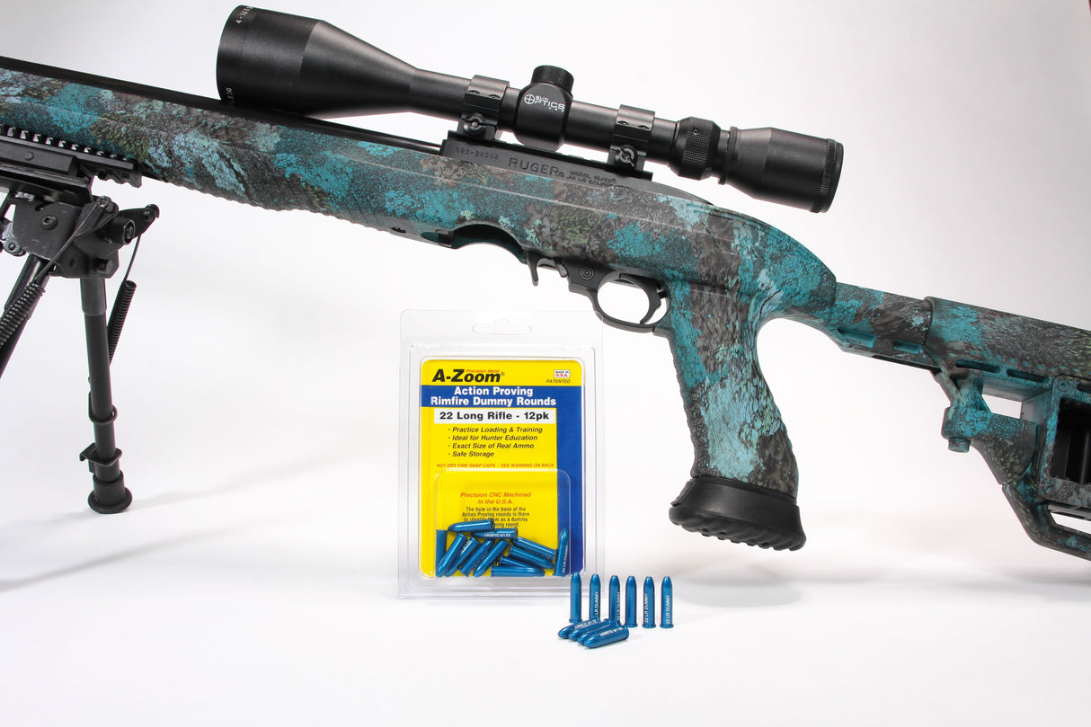 A Zoom Action Proving Dummy Rounds .22WMR 6 pack