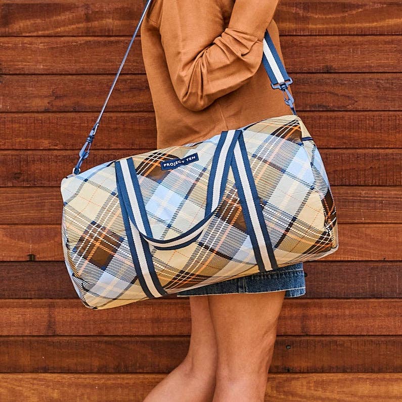 Project Ten Pty Ltd - Barrel Bag – Country Plaid