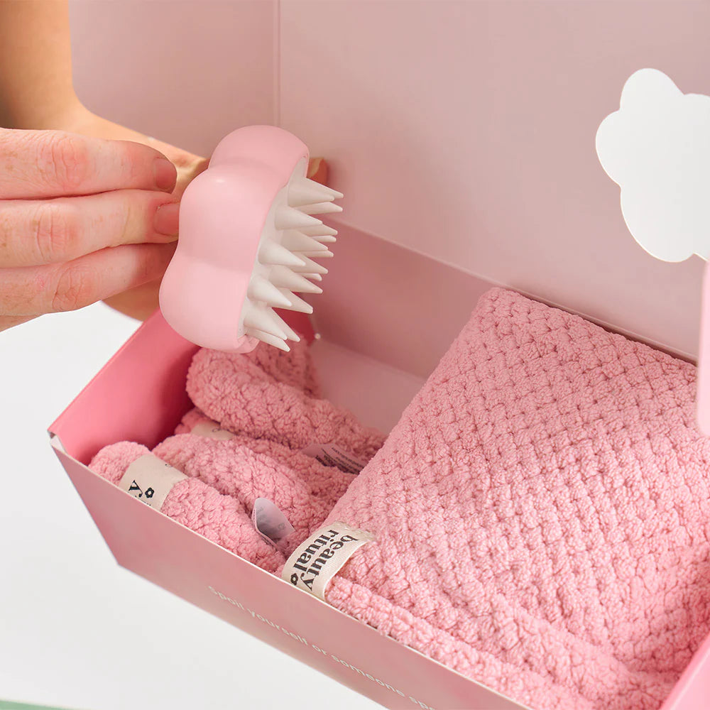 Annabel Trends Beauty Ritual Hair Care Gift Box - Dusty Pink