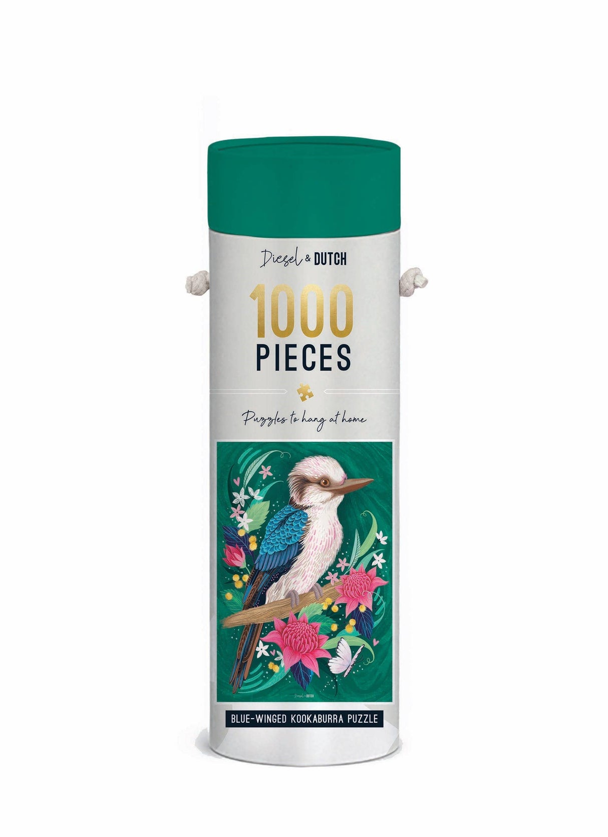 Diesel & Dutch Blue-winged Kookaburra 1000pc Wall Jigsaw Puzzle