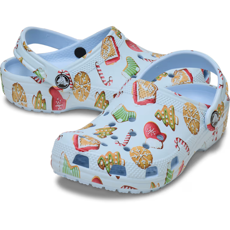Crocs Kids Classic Clog - Christmas Cookies
