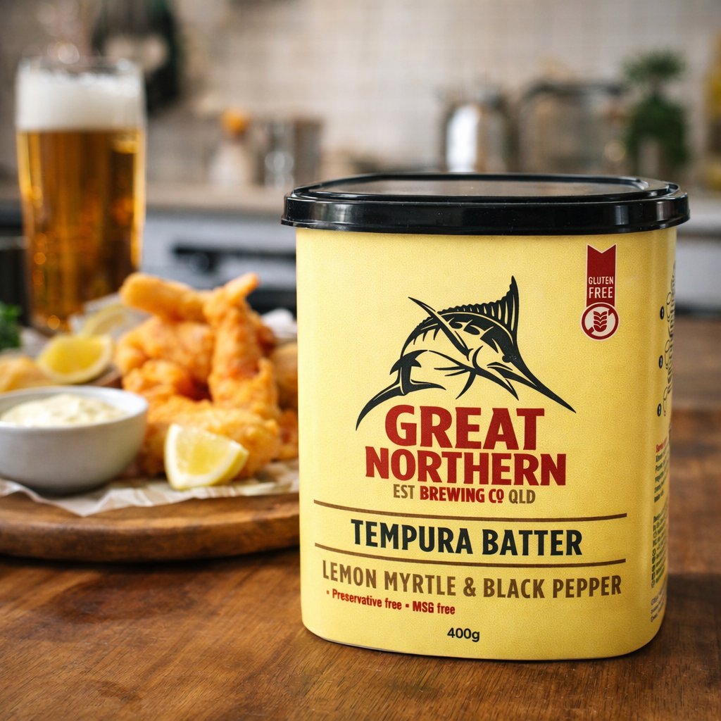 Grill Society - Great Northern Tempura Batter Lemon Myrtle & Black Pepper