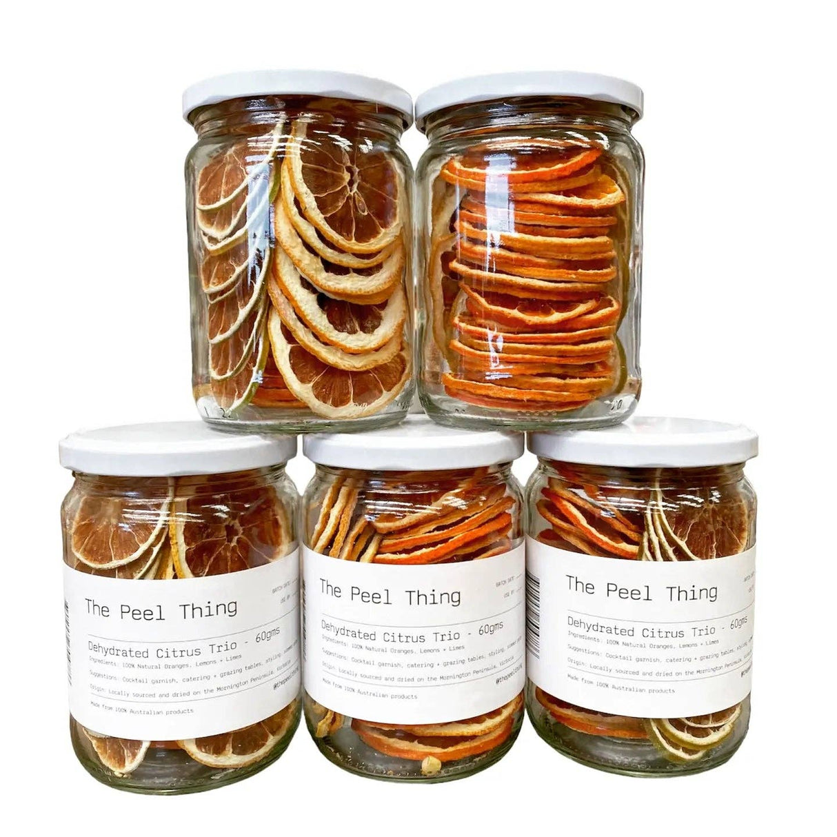The Peel Thing Natural Dehydrated Citrus Trio