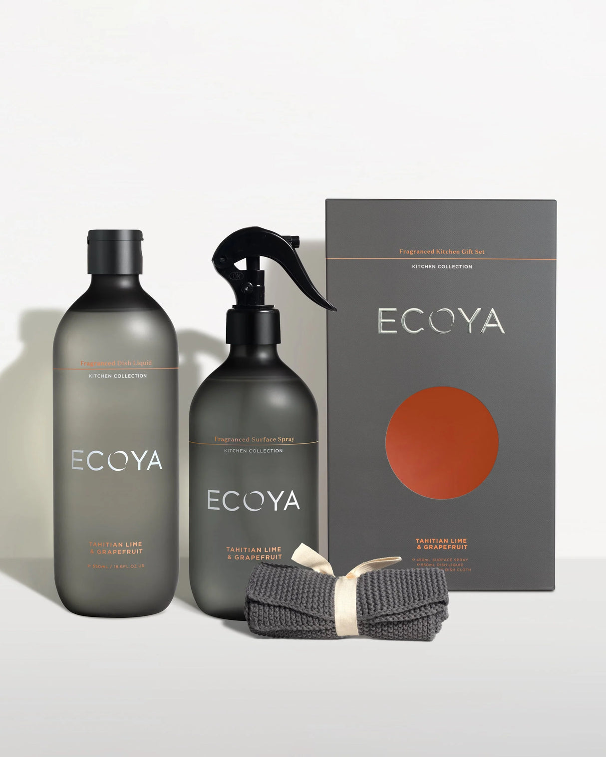 Ecoya Kitchen Gift Set - Tahitian Lime & Ginger