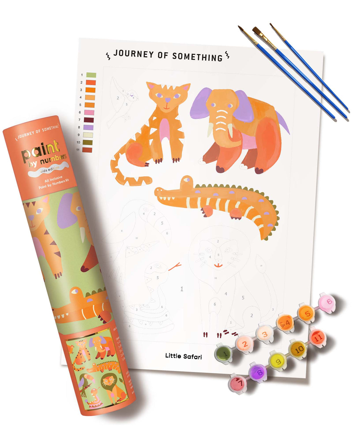 Journey Of Something AU & EU - Kids Paint by Numbers - Little Safari