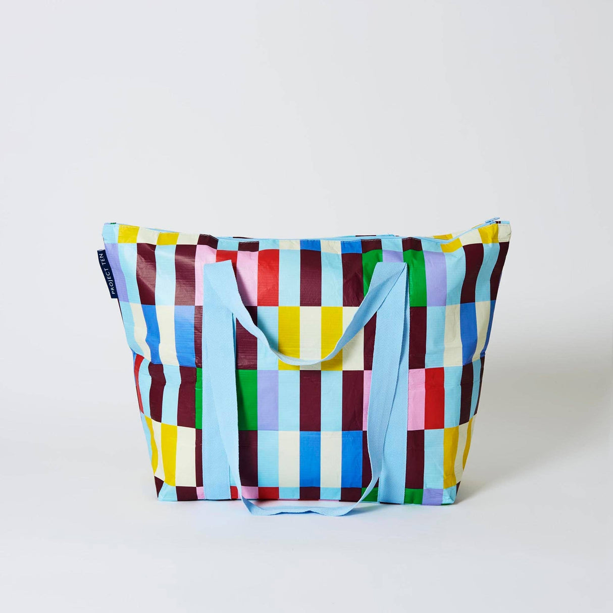 Project Ten Zip Medium Tote – Multi Stripe
