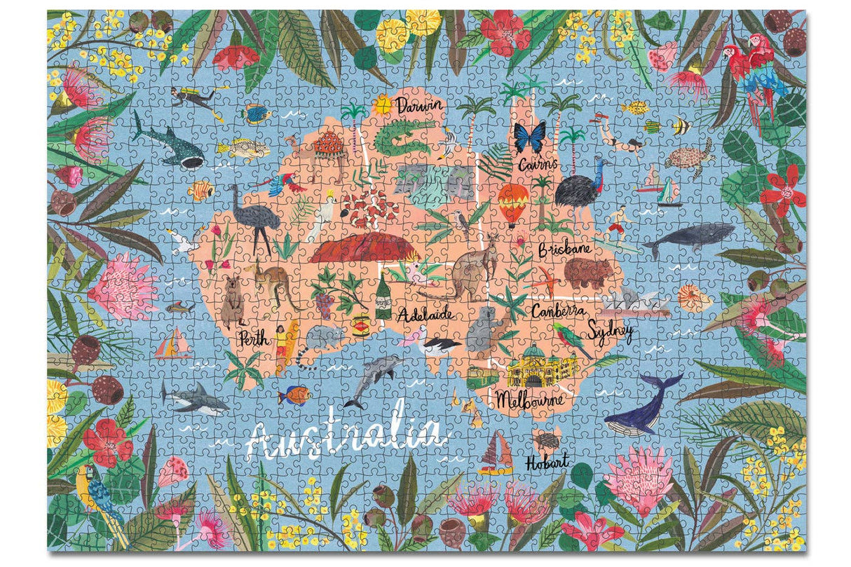 Journey Of Something AU & EU - 1000 Piece Puzzle - Australia Edition