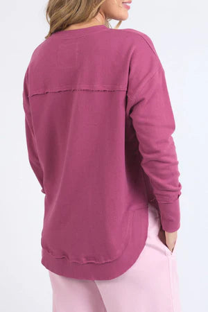 Foxwood Ladies Simplified Metallic Crew