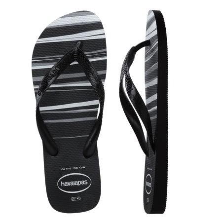 Havaianas Mens Top Basic Print thongs