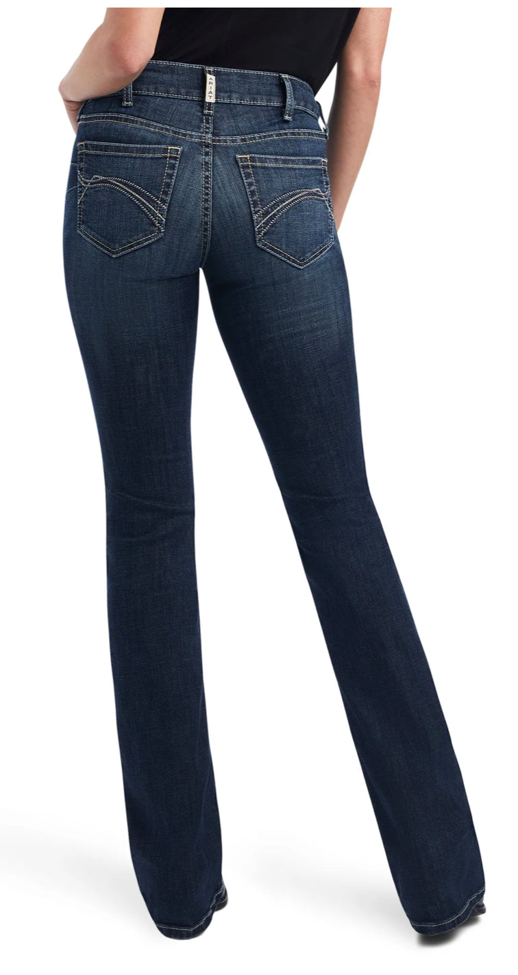 Ariat Ladies Real Perfect Rise Boot Cut Estella Jeans 10042181