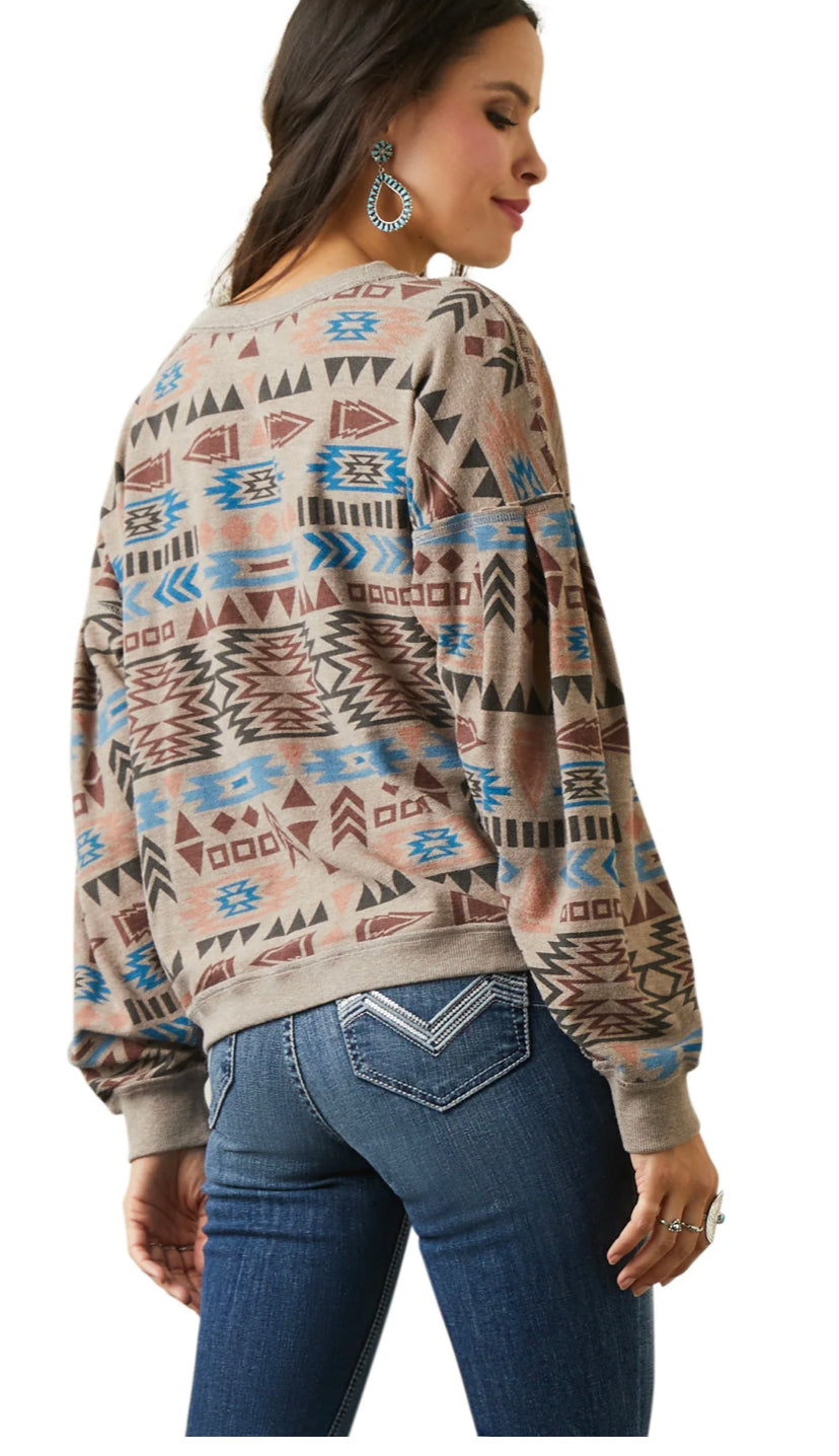 Ariat Ladies Rainbow Vista Light Sweater