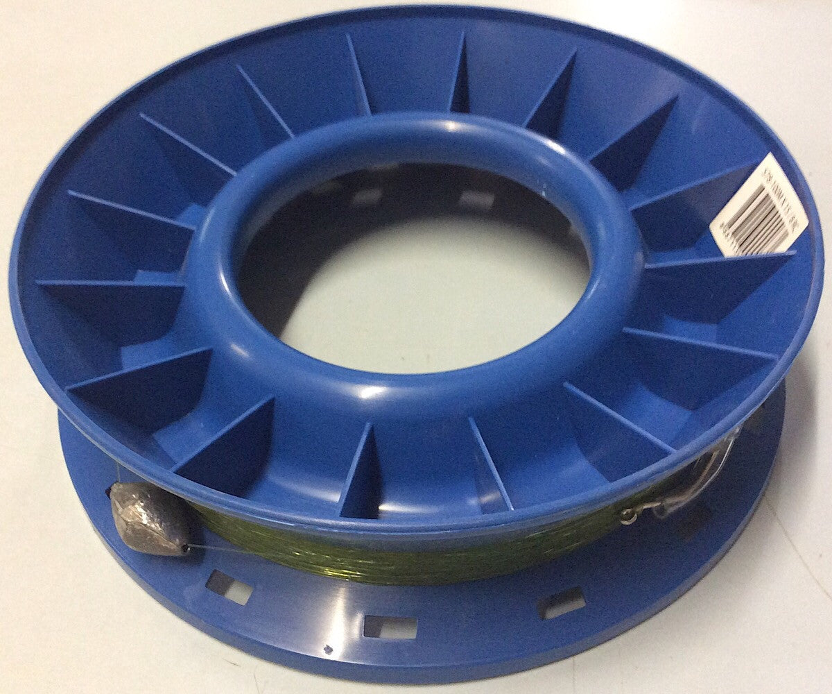 Handline 6" 100M 40LB Mono, sinker & hook