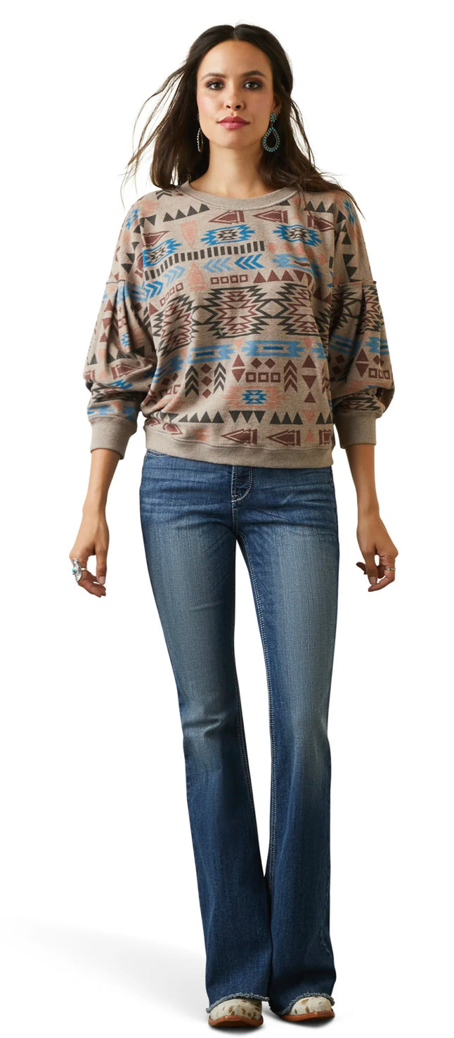 Ariat Ladies Rainbow Vista Light Sweater