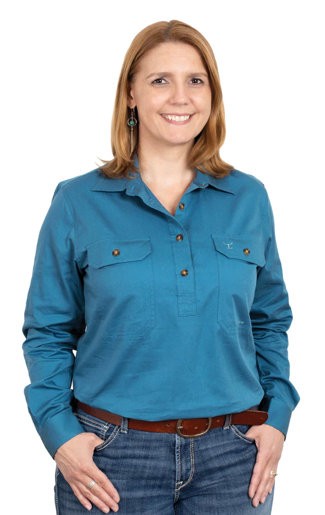 Just Country Ladies Jahna Work Shirt