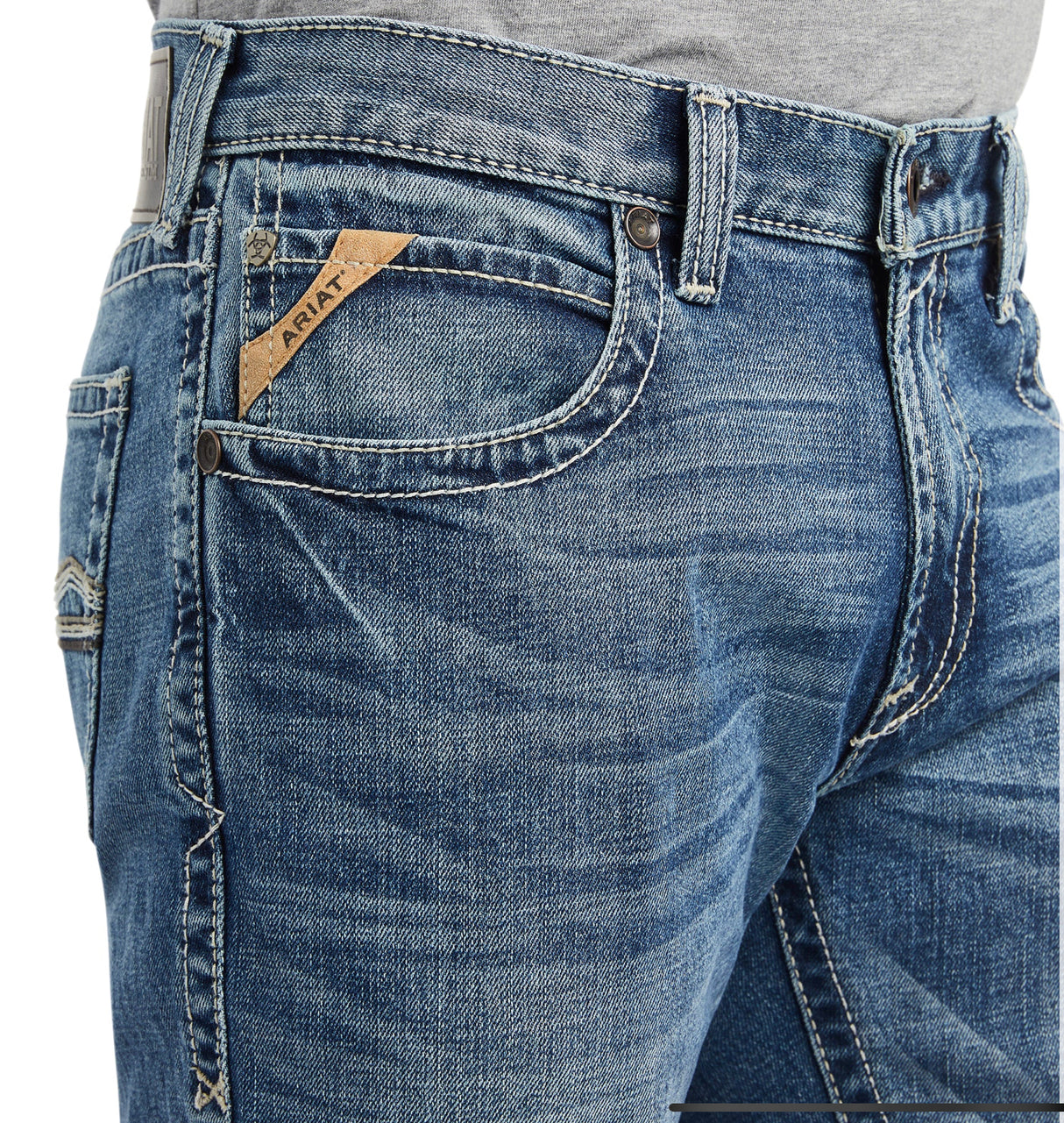 Ariat Mens M5 Straight Leg Bauer Fargo Jeans 10042207