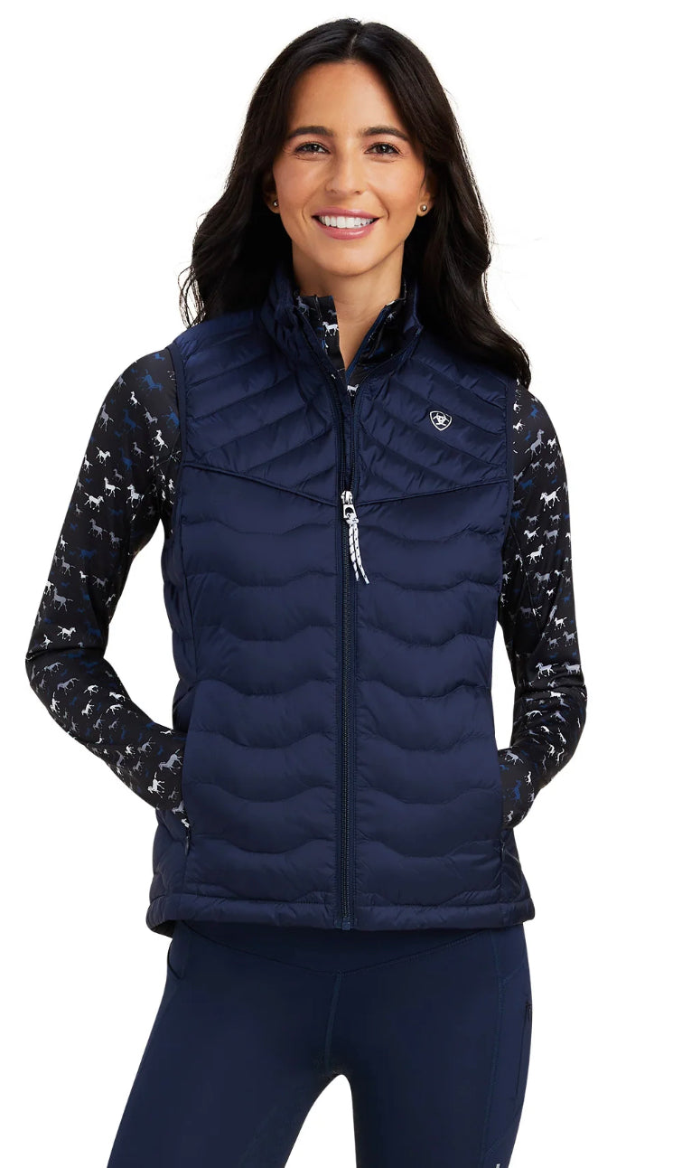 Ariat Ladies Ideal Down Vest in Navy 10041373