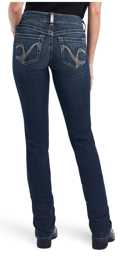 Ariat Ladies REAL Perfect Rise Straight Leg Freesia Pasadena Jeans 10042182