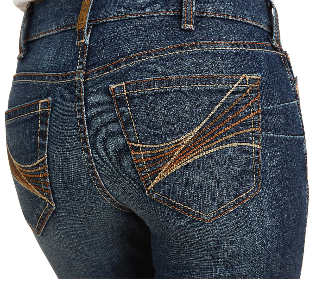 Ariat Ladies REAL Mid Rise Boot Cut Amora Pasadena Jean 10043148