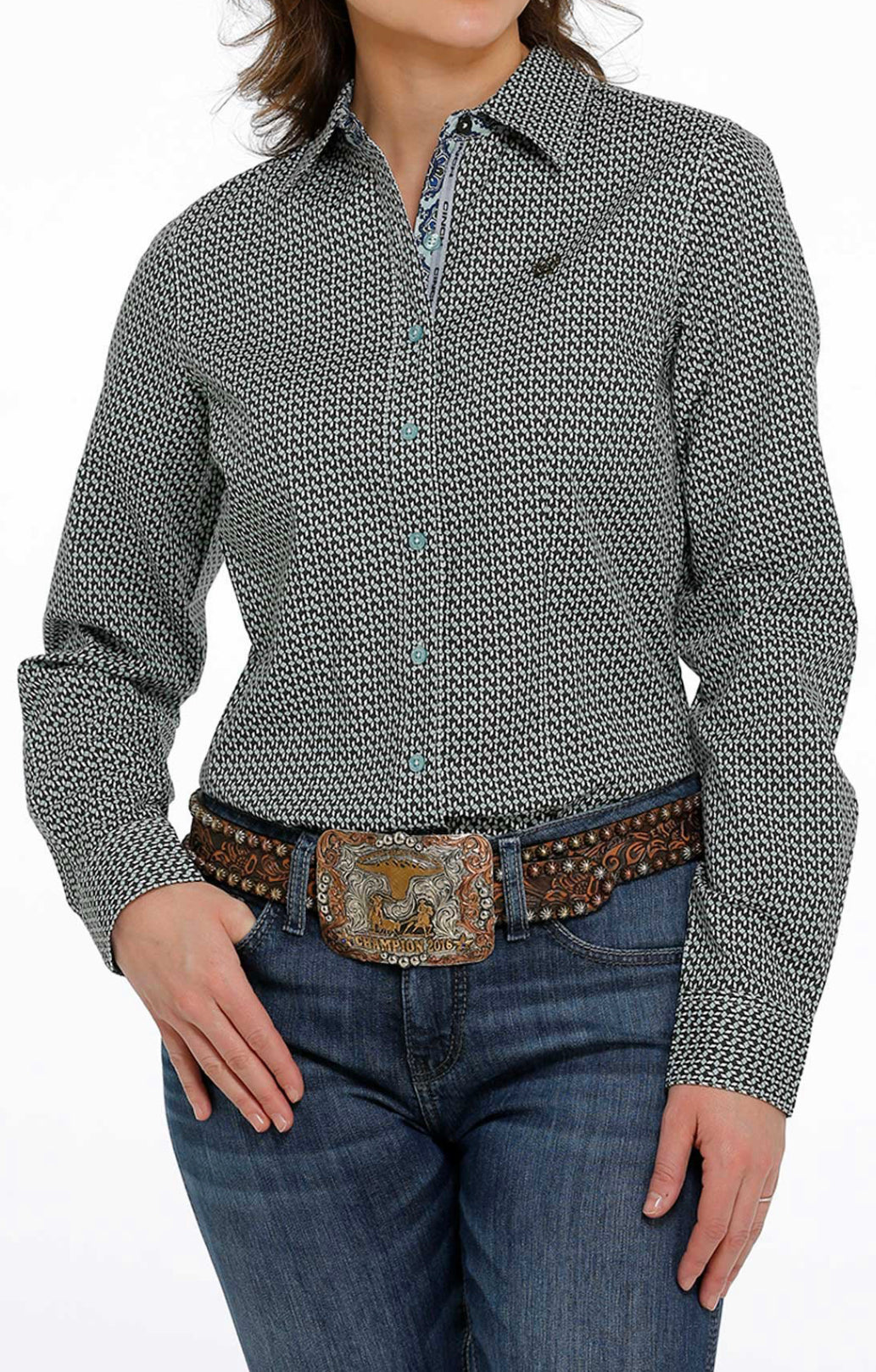 Cinch Ladies Button Down Western Shirt