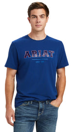 Ariat Mens Varsity S/S T-Shirt