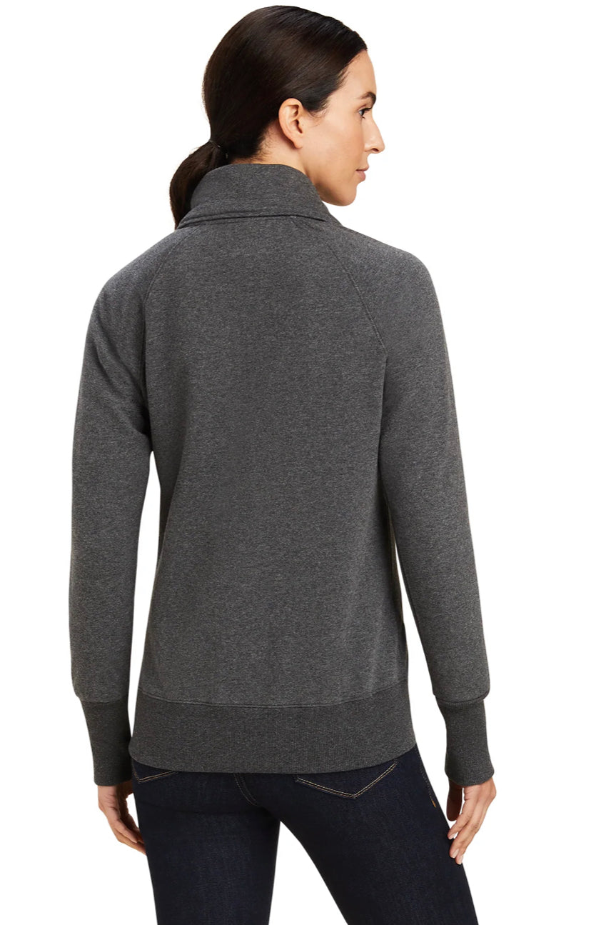 Ariat Ladies Team Logo Full Zip Sweatshirt