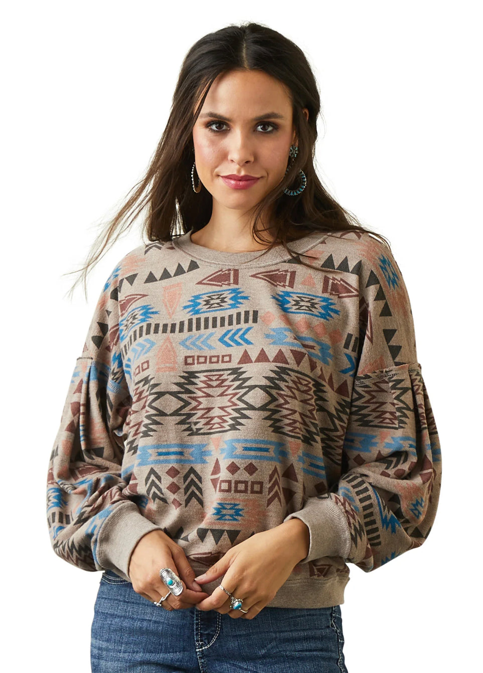 Ariat Ladies Rainbow Vista Light Sweater