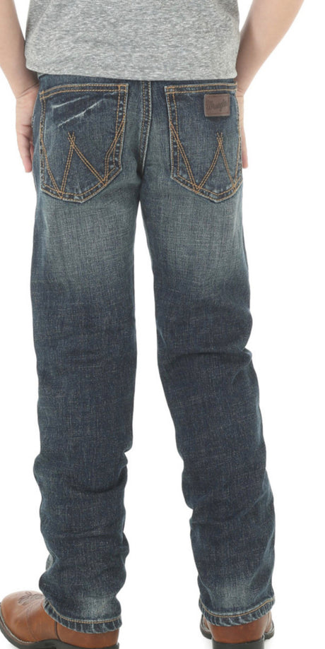 Wrangler Boys Retro Slim Straight Jeans Bozeman 88JWZBZ